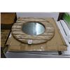 Image 1 : 3-Distressed Round Mirrors - 3 X $ - No Shipping