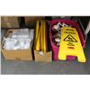 Image 2 : Wet Floor Signs, Track Lighting, Screens