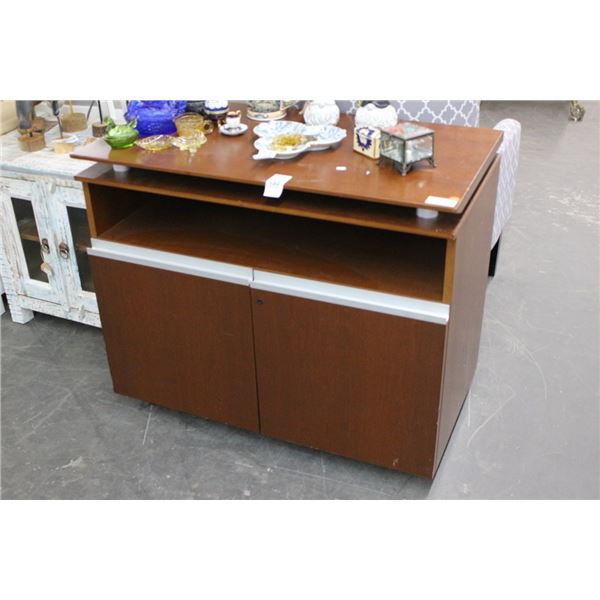 Cherry Office Credenza