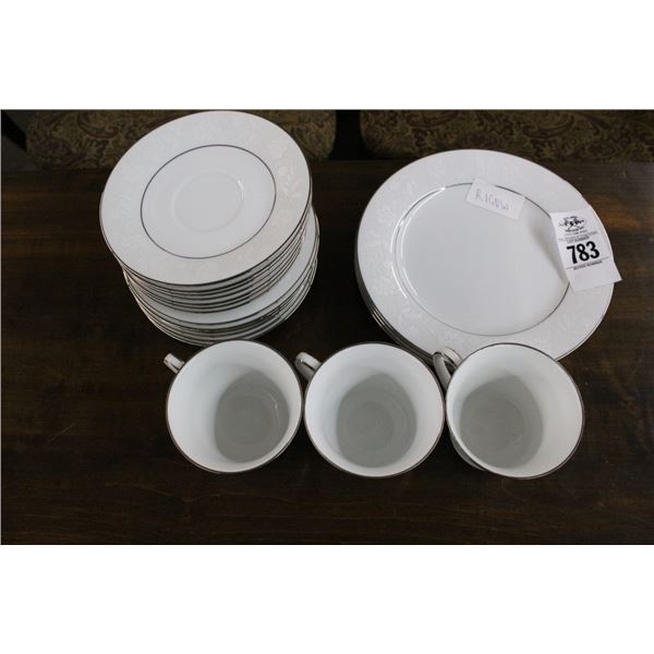 Noritaki Silver Trim China