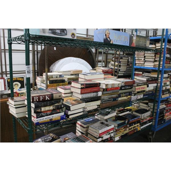 Asst. Books On Shelf