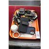 Image 1 : Tool Battery, Phone Cases, Asst. Travel Items