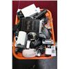 Image 1 : Hip Flask, Computer Mouses, Walkie Talkies, Computer Items