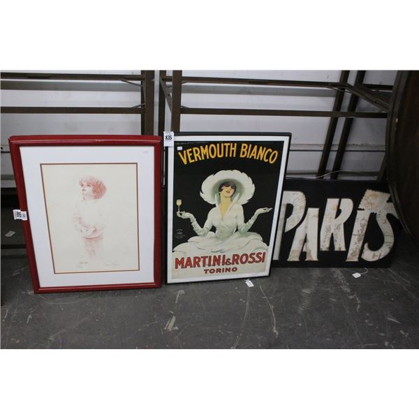 Asst. Framed Wall Art - 4