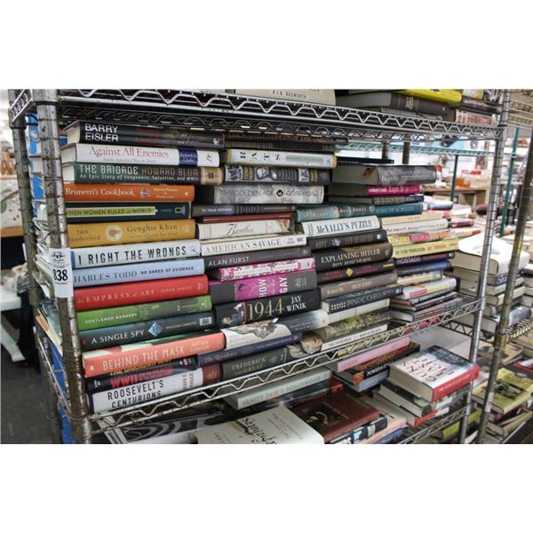 Asst. Books On Shelf