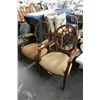 Image 1 : Padded Mahogany Armchairs - 2