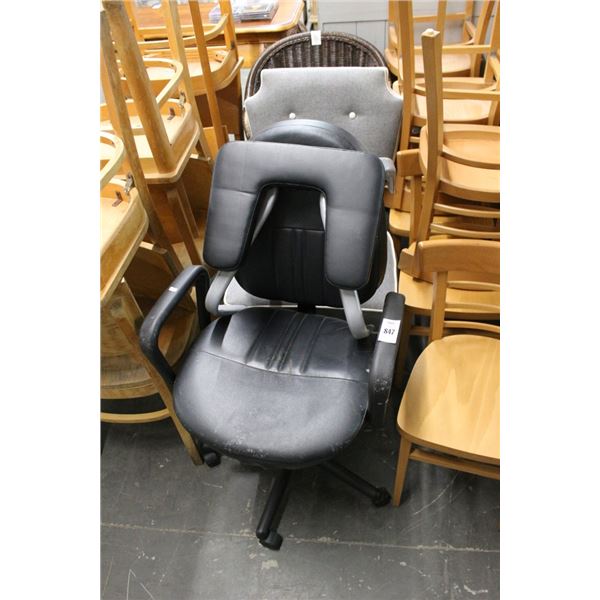 Black Secretarial Chair/Other