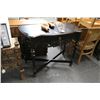 Image 1 : New Black One Drawer Console