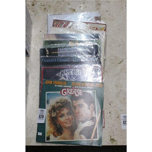 Asst. Vinyl Record Albums