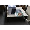 Image 1 : Mocha Base Marble Base Large Coffee Table