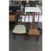 Image 1 : Old Tiger Rocker, Mahogany Padded Chair