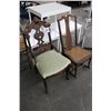 Image 2 : Old Tiger Rocker, Mahogany Padded Chair