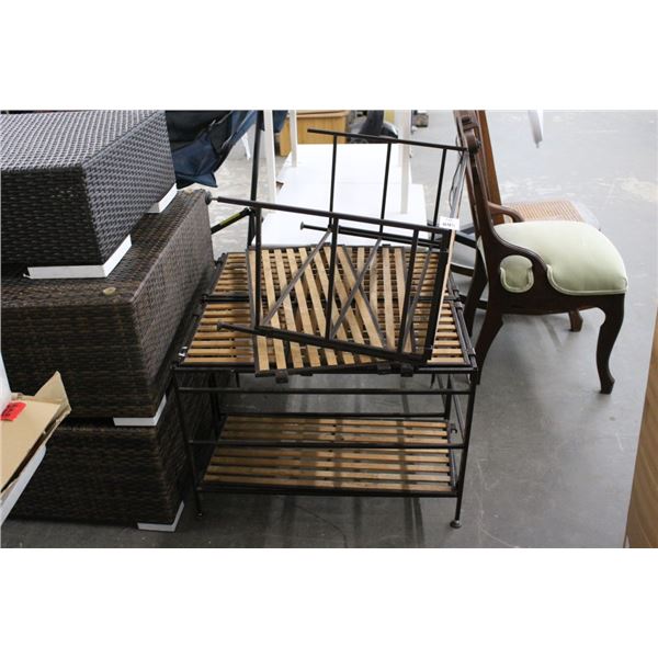 Metal 2 Tier Shelves - 3