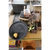 Image 3 : Wooden Baskets, Décor Items Top/Bottom Shelf