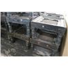 Image 3 : 22-Ornate Distressed End Table - Missing Glass - 22 X $