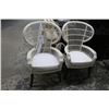 Image 1 : Wicker Padded Armchairs - Pair, Child Chair