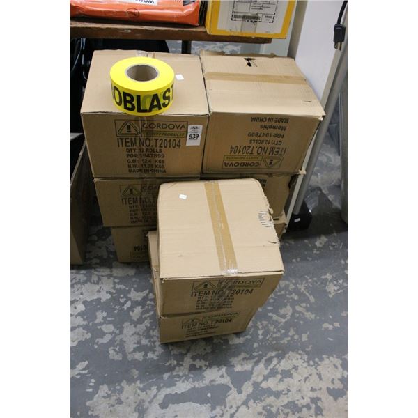 8-Caution Tape 12 Roll Per Case - 8 X $