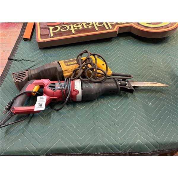 Dewalt/Chicago Sawzalls - 2