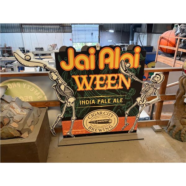 Cigar City Jai Alai Ween Advertising Sign
