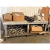 Image 3 : 4'  X  8'  Work Bench w/Asst. Supplies, Sign Materials