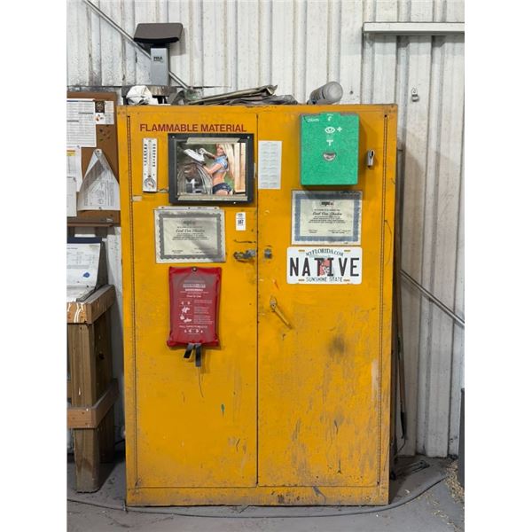 Flammable Cabinet w/Contents