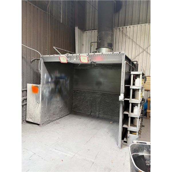 7'  X  8'  X  8'  Paint Booth w/Ansel System