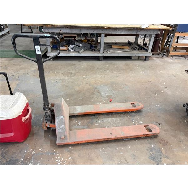Orange Pallet Jack