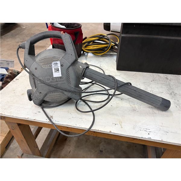Ridgid Electric Leaf Blower