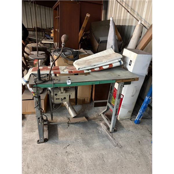 7-Vintage Industrial Sewing Machine Worktables - 7 X $