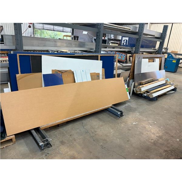 Sheet Metal Stock, Plexi Glass Stock, Sign Post Standards