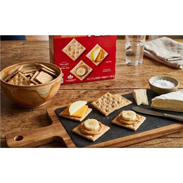Christie Premium Plus Salted Tops Crackers