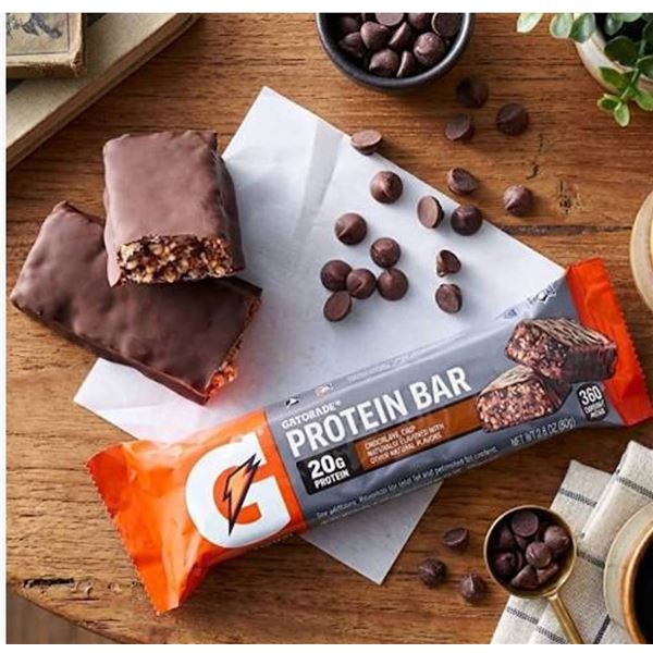 Gatorade Whey Protein Bar Chocolate Chip 12ct