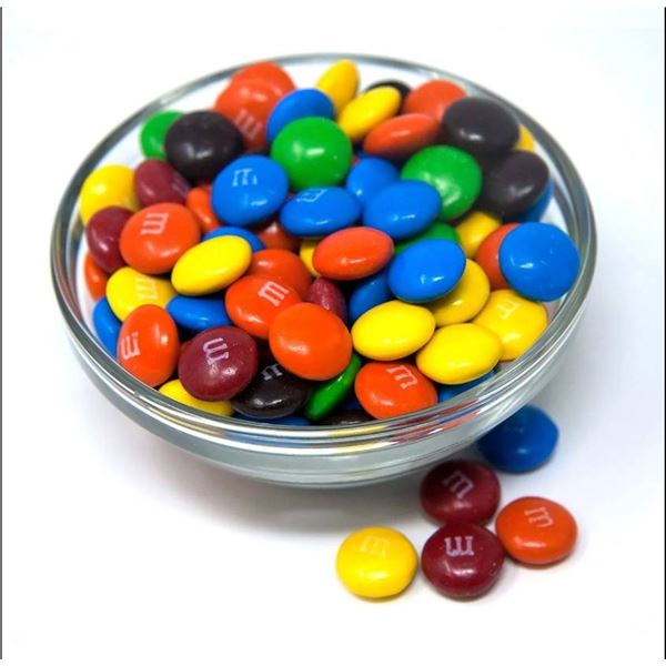Lot of 8 M&M's Milk Chocolate 100g Bags