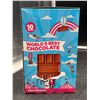 Image 2 : MrBeast Milk Chocolate Bars 10-Pack x 60g