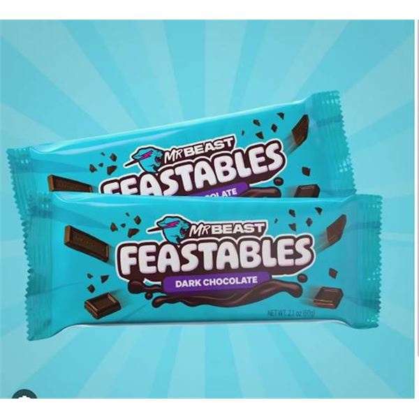 MrBeast World's Best Dark Chocolate Bars 10pk