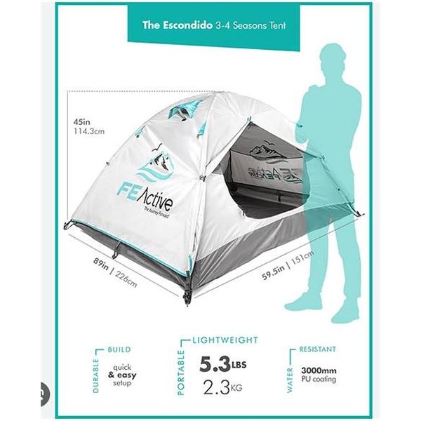 FE Active The Escondido 2-Person Tent
