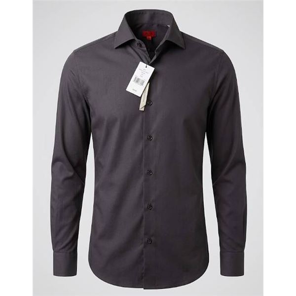 ZNT18 Black Long Sleeve Dress Shirt 14.5