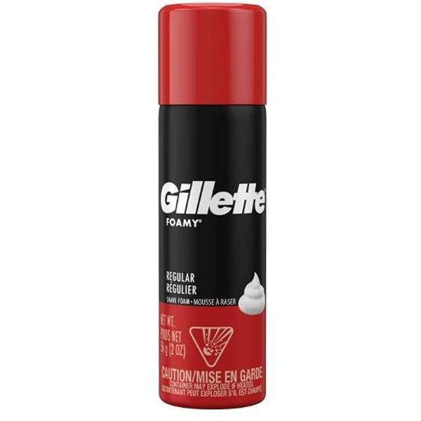 Gillette Foamy Shaving Foam 8 x 56g