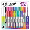 Image 1 : Sharpie Glam Pop 24 Permanent Markers