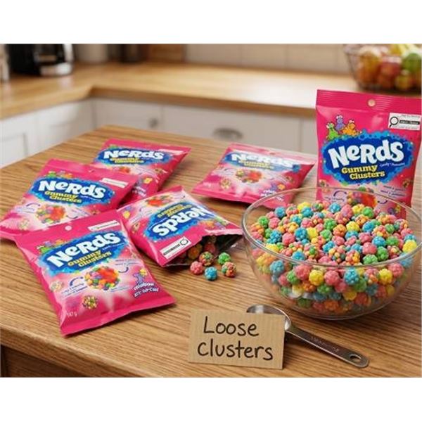 Nerds Gummy Clusters 8-Pack 142g Each