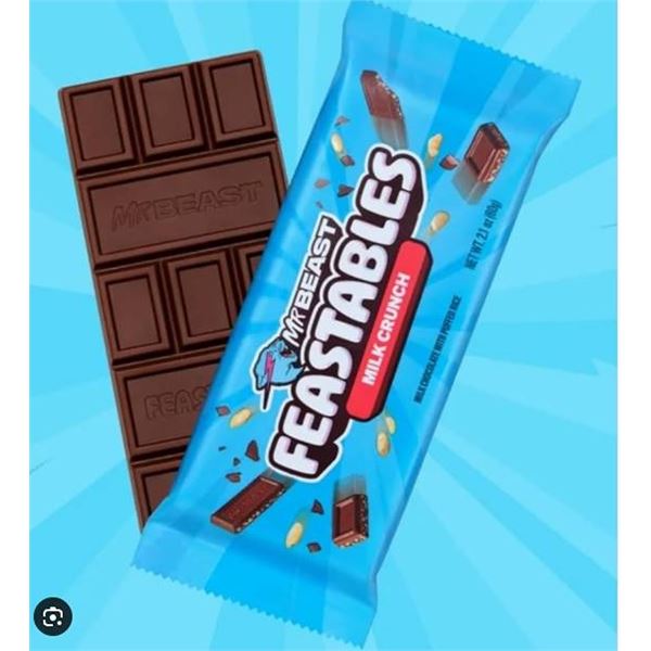 MrBeast World's Best Milk Chocolate 10 Bars