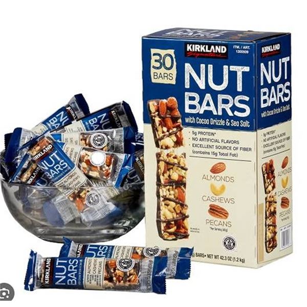 Kirkland Nut Bars, 24 Pack, 960g