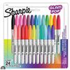 Image 1 : Sharpie Glam Pop Permanent Markers 24 Pack