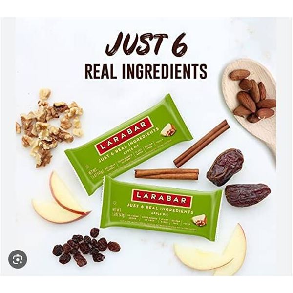 LÃ„RABAR Apple Energy Bars, 16-Pack