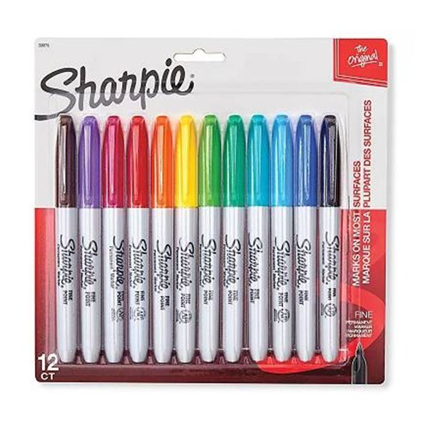 Sharpie Fine Point 12-Color Marker Set