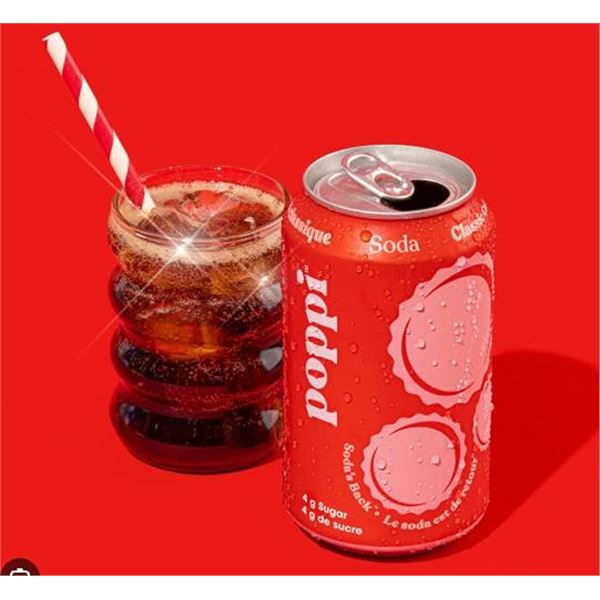 Poppi Classic Cola Soda 12-Pack