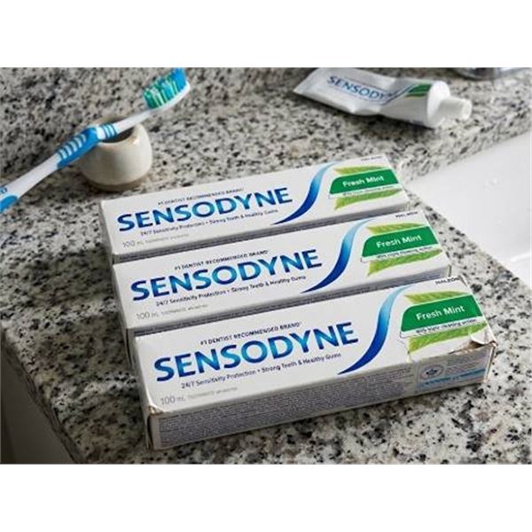 Sensodyne Fresh Mint Toothpaste 100ml Lot of