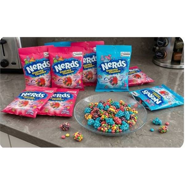 Nerds Gummy Clusters Candy Assortment Lot