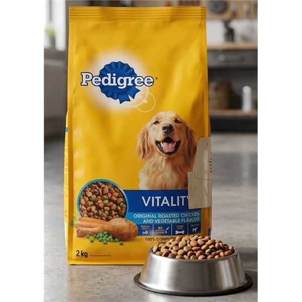 Pedigree Vitality Dog Food, 2kg