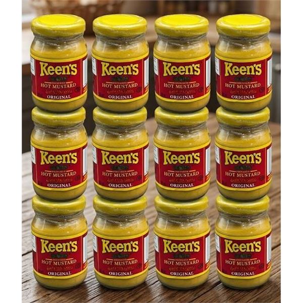 Keen's Prepared Hot Mustard 12 x 100ml